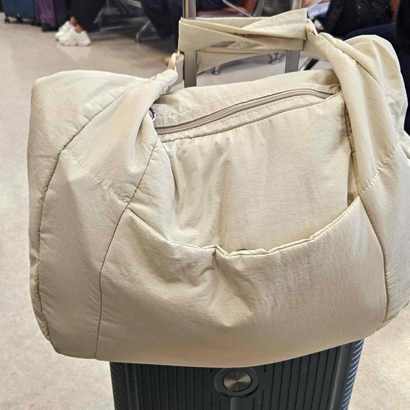 =GEN 'AYCC' All You Can Carry Nylon Cream Puff Crossbody Bag - Picture 8 of 15